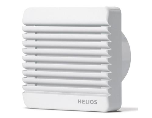 Helios Ventilator ohne Nachlaufschalter ws Kugellager, IP45, 230V, 100mm, weiss