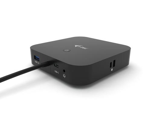 i-tec USB-C 3.1 DUAL Dockingstation mit Power Delivery 65W + Charger C77W