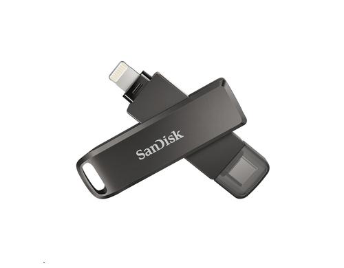 SanDisk iXpand Flash Drive Luxe 64GB USB 3.2 Type-C & Lightning Anschluss