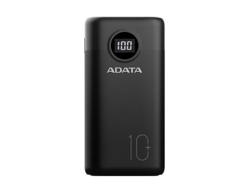 Adata PowerPack P10000QCD Black 10000mAh, 2x USB-A, 1x USB-C Ausgang