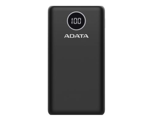 Adata PowerPack P20000QCD Black 20000mAh, 2x USB-A, 2x USB-C Ausgang