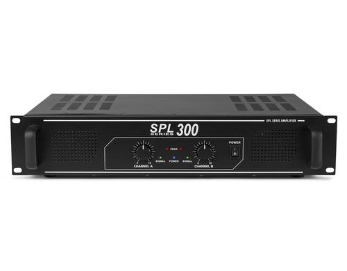 Skytec SPL 300 2-Kanal Endstufe 2x 150W, schwarz