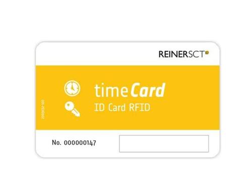 timeCard Chipkarten 10 DES (ev2) 10 Stk. Chipkarten-Mitarbeiterausweise