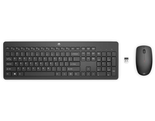 HP Tastatur + Maus 230 WL Black Wireless Set