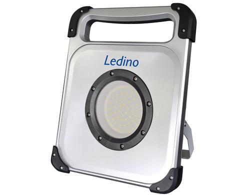 Ledino LED-Akkustrahler 50W Veddel 50, 2,2Ah, silber