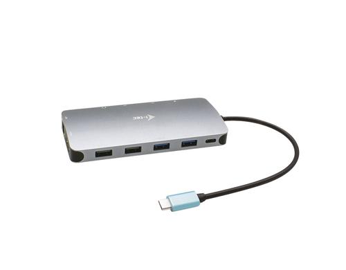 i-tec USB C Metal Nano Docking Station 2x DP, 1xHDMI