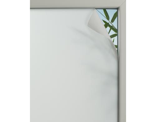 Gardinia Fensterfolie Privacy 75, 45x150 cm semitransparent, 100% PVC, statisch haftend