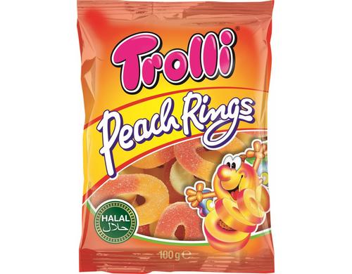 Halal Peach Rings 100g