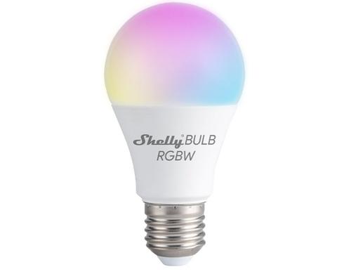 Shelly DUO RGBW, E27 WLAN-Leuchtmittel, RGBW, 400 lm
