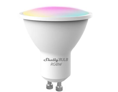Shelly DUO RGBW, GU10 WLAN-Leuchtmittel, RGBW, 400 lm