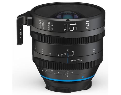 Irix Cine Lens 15 mm T2.6 Sony E (Meter)