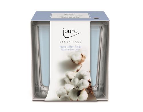 ipuro Duftkerze cotton fields Essentials, 125gr