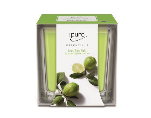 ipuro Duftkerze lime light Essentials, 125gr