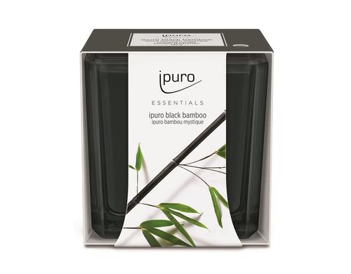 ipuro Duftkerze black bamboo Essentials, 125gr