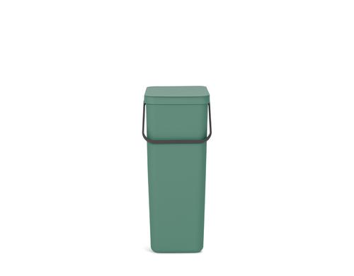 Brabantia Sort & Go Recyclingbehlter Inhalt 40 Liter, fir green