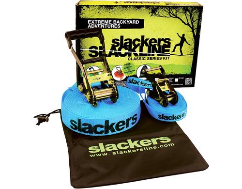 Slackers Slackline Classic inkl. gratis Teaching Line
