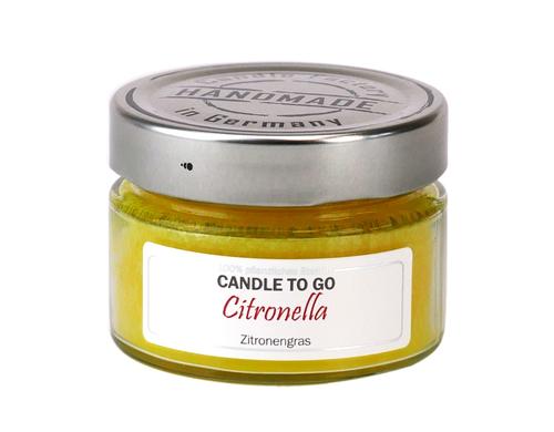 Candle Factory Candle to go Citronella Brenndauer ca. 20 Stunden