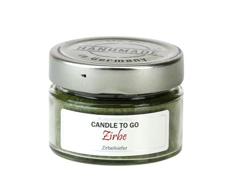 Candle Factory Candle to go Zirbe Brenndauer ca. 20 Stunden