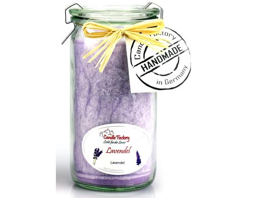 Candle Factory Mini Jumbo Lavendel Brenndauer ca. 70 Stunden