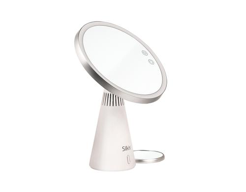Silk'n LED Kosmetikspiegel, Musik-Player + Tischlampe
