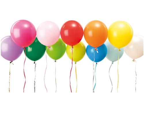 Rico Design Luftballon mehrfarbig 30 cm, 12 Stck