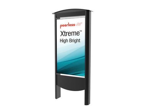 Peerless-AV KOP2555-XHB-EUK Kiosk 55, Outdoor, inkl XHB Display, Schw