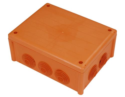 Splti Funktionserhalt-Dose E90 orange 216x166x90mm inkl. Keramikklemmen