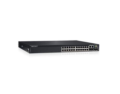 Dell Networking N3224P 24 Port Switch OS6 24x1GbT 4x10G SFP+ 2x100G QSFP28 PoE
