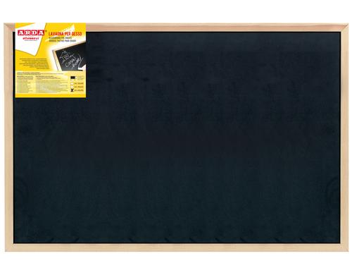 ARDA Blackboard 60x90cm Kunststoff-Kreidetafel mit Holzrahmen