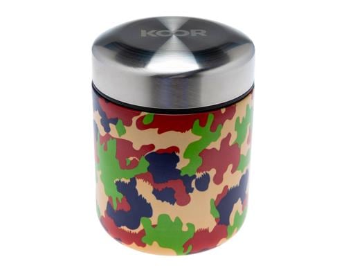 KOOR Food Pot Thermo 400ml Camouflage Stainless Steel, doppelwandig