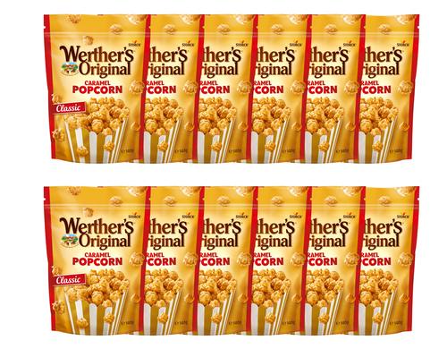 Werthers Original Caramel Popcorn Classic 12x140g