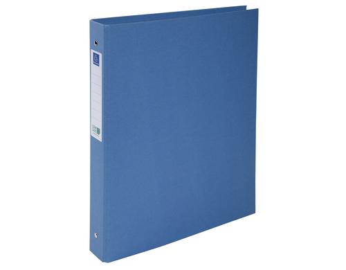 Exacompta Ringbuch Clean Safe A4 Farbe: Blau, 2 Ringe, 3cm