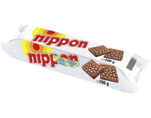 Nippon Puffreis Milchschokolade 200 g