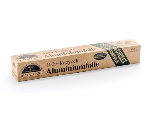 if you care Aluminiumfolie 100% recyclet 1 Rolle 10m x 29cm
