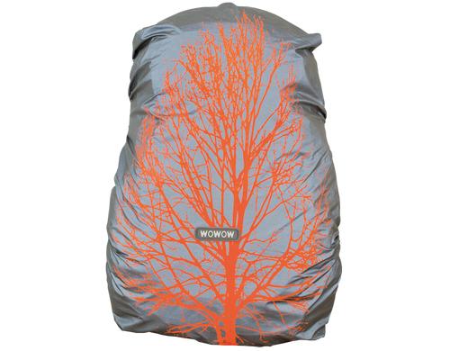 WOWOW BAG COVER CITYLAB bis 35 Liter ORANGE Fluoreszenzdruck
