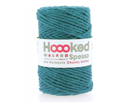 Hoooked Spesso Chunky Cotton, Petrol Knuel 500 g, 127 m, 100 % CO