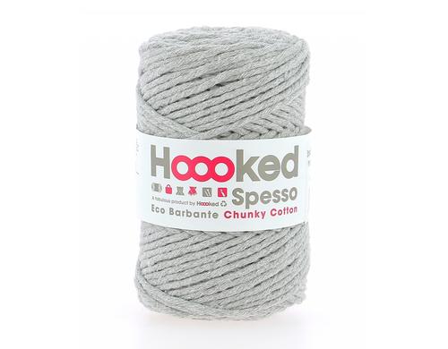 Hoooked Spesso Chunky Cotton, Gris Knuel 500 g, 127 m, 100 % CO