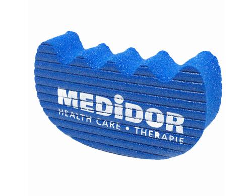 Airex Handtrainer blau mit Medidor-Logo
