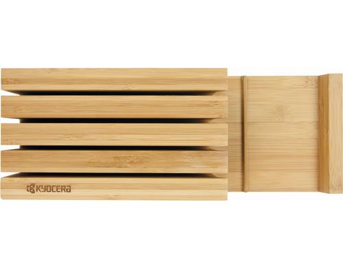 Kyocera Bambusmesserblock fr 4 Messer bis 20 cm, China
