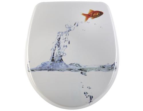 Diaqua WC-Sitz NICE Jumping fish 40.5  46 x 37.5cm, Absenkautomatik
