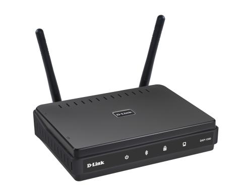 D-Link DAP-1360: WLAN-N Access Point 300Mbps,  WEP/WPA1/2, Open Source