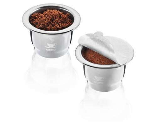 GEFU Kaffeekapseln CONSCIO, 2 Stck fr gngie Nespresso-Maschinen