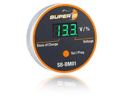 Super-B Batteriemonitor 12-24 V SB BM01 12-24