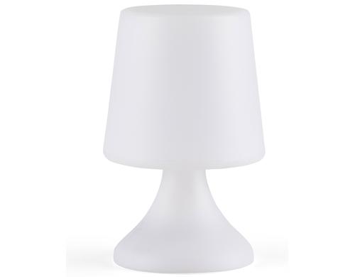 Villa Collection LED Lounge Lampe weiss D: 15cm x 22cm