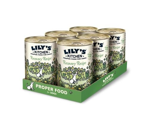 Lilys Kitchen Nassfutter fr Hunde Recovery Recipe Huhn, 6x400g