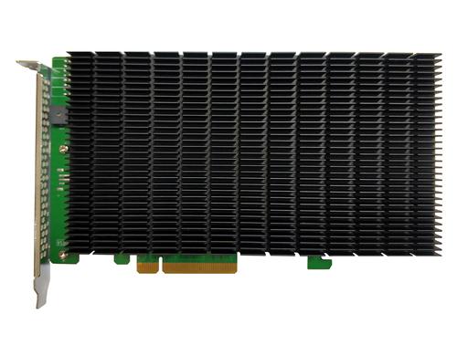 Highpoint SSD7204 RAID-Kontroller 4x M.2 NVMEx4v3, PCI-Ex8, bootable,RAID 0,1