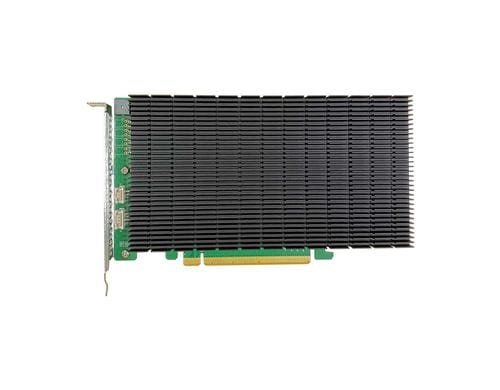 Highpoint SSD7104 RAID-Kontroller 4x M.2 NVMEx4v3, PCI-Ex16, RAID 0,1,Fanless