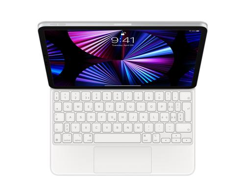 Apple Magic Keyboard for 11-inch CH White fr iPad Pro 11 all Gen + iPad Air 4th Gen.