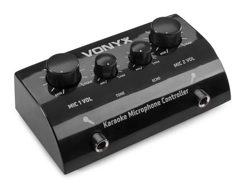 Vonyx AV430B Karaoke Mikrofon-Controller, schwarz