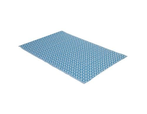 Outdoor Teppich Blau 200x0.5x150cm